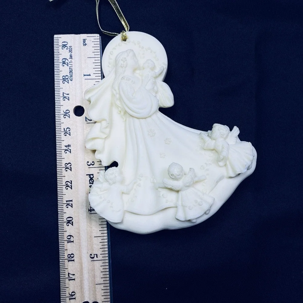 Ennio Morcaldo & Alfonso Lucchesi Millennium 2000 Roman Christmas Angel Ornament